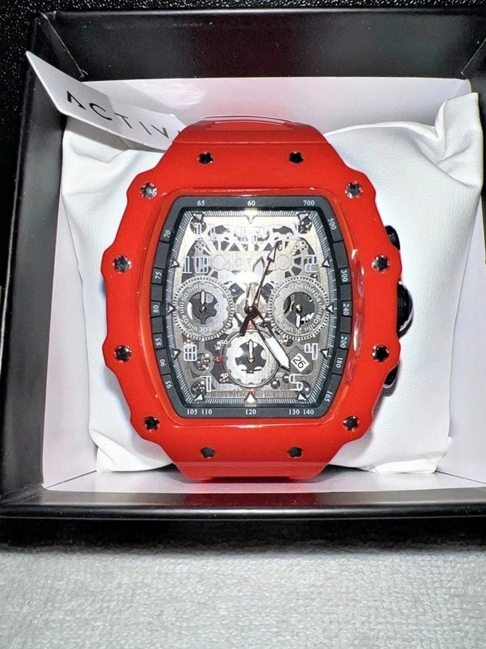 Activa x Invicta Red Sport Chronograph Watch